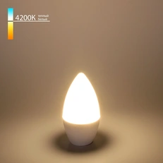 Фото товара Светодиодная лампа Свеча C37 6W 4200K E14 BLE1422