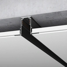 Фото товара Шинопровод встраиваемый черный 2м Slim Magnetic 85087/00