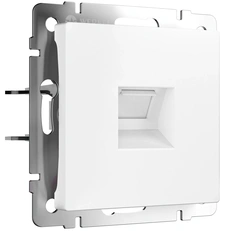 Фото товара Розетка Ethernet RJ-45 cat. 6A экранированная (белый матовый) W5120001