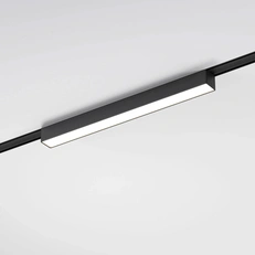Фото товара Трековый светильник Flat Magnetic 10W 4000K Vision чёрный 85088/01