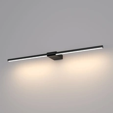 Фото товара Светильник настенный поворотный светодиодный Luar 40125/LED черный жемчуг